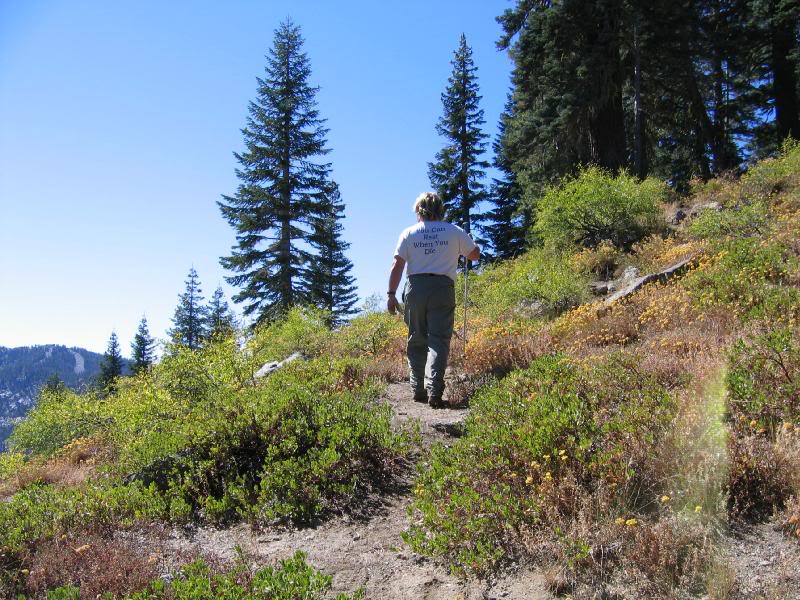 On the trail to Becker