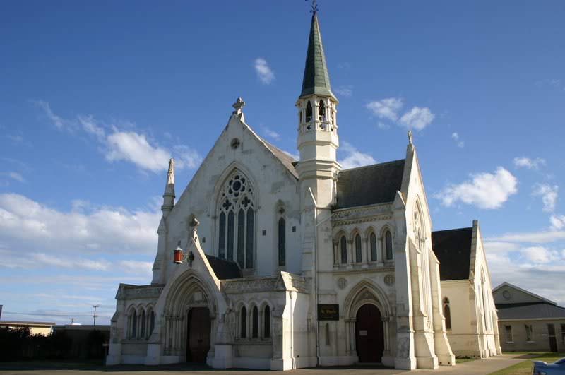 St. Pauls' Presbyterian Church, Oamaru in New Zealand's...