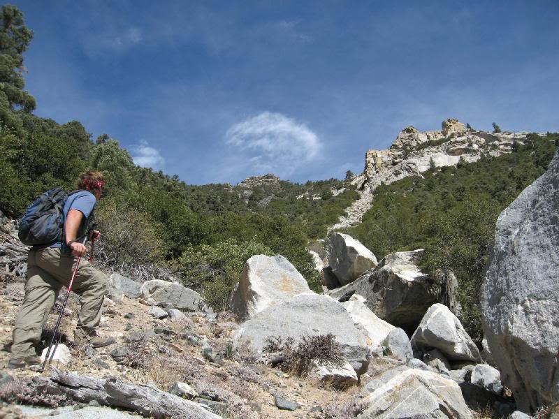 Stay away from the white chute