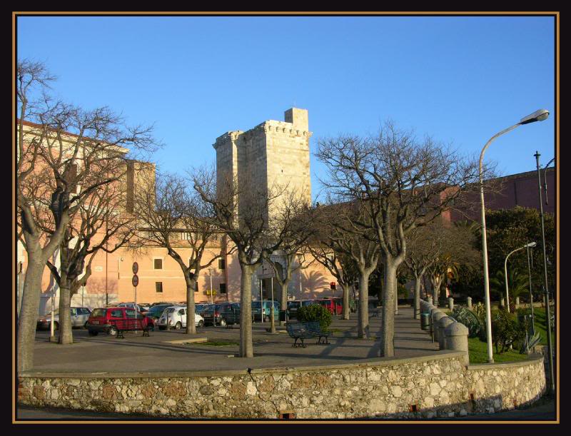 Maria Cristina Gate and S. Pancrazio tower