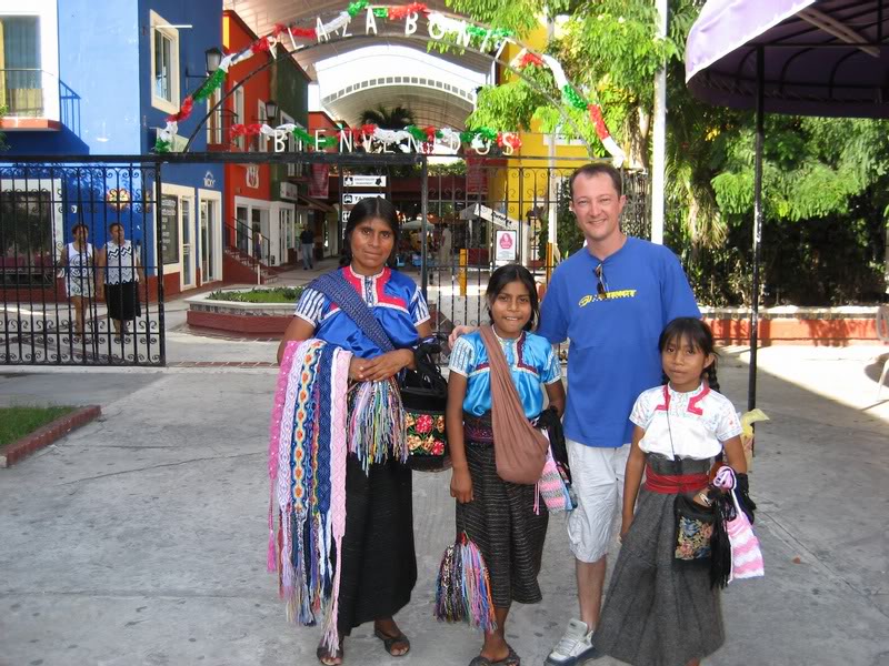 Cancun,locals selling souvenirs