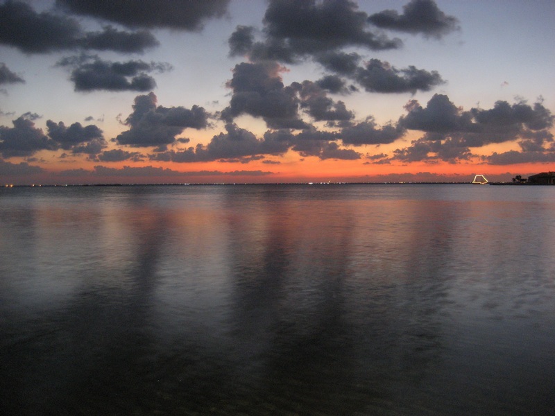 Sunset over the Gulf of Mexico