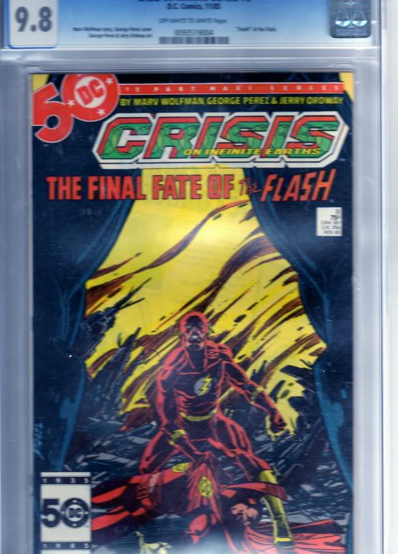 crisis 8 CGC 9.8