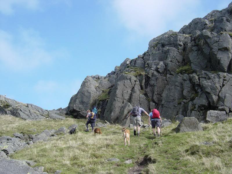 Almost at the summit