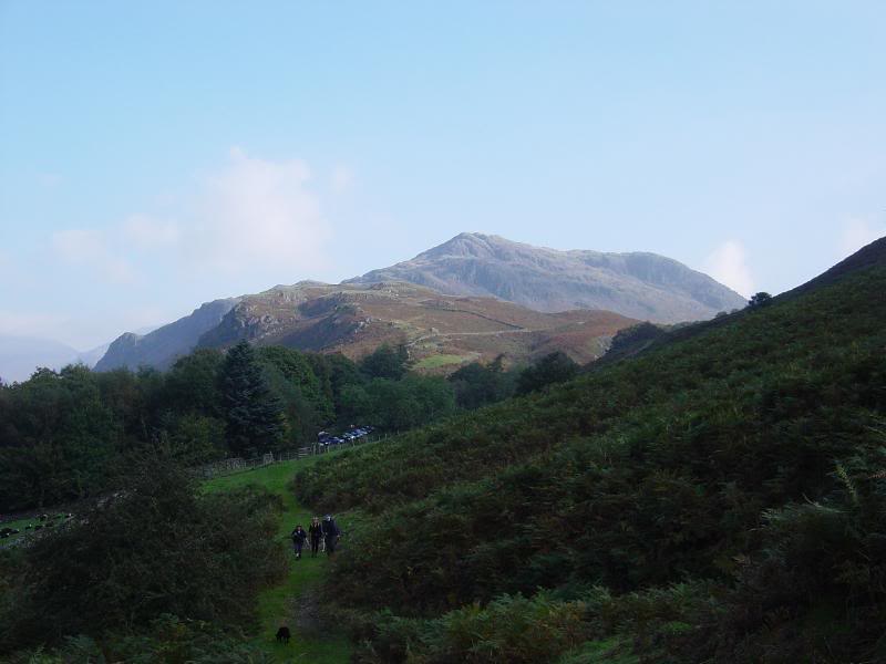 Another beautiful day with the sun shining on Border En...