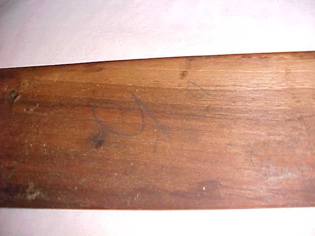 another view of the writing