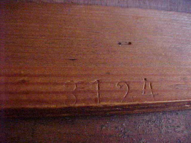 numbers inside edge of case
