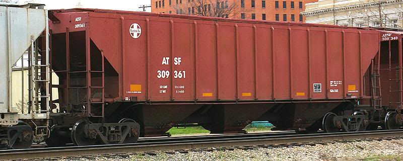 ATSF 309361 COVERED HOPPER RCF