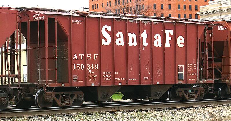 ATSF 350349 COVERED HOPPER RCF