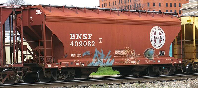 BNSF 409082 COVERED HOPPER RCF