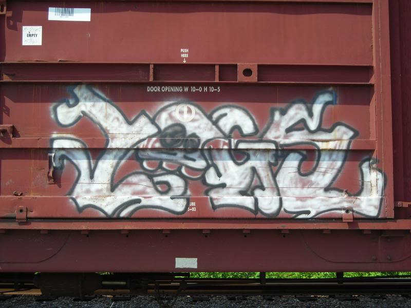 Skull Lettering Graffit