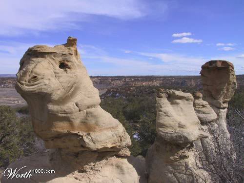 WEIRD ROCK FORMATIONS