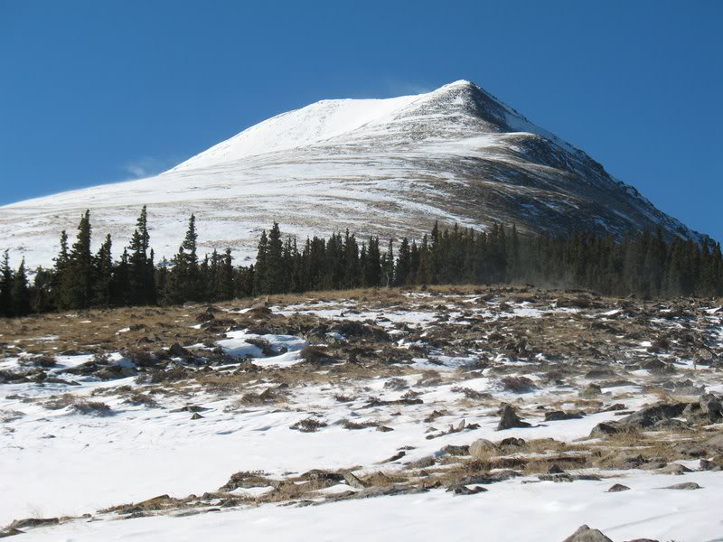 Eagle Peak's gentle NE ridge