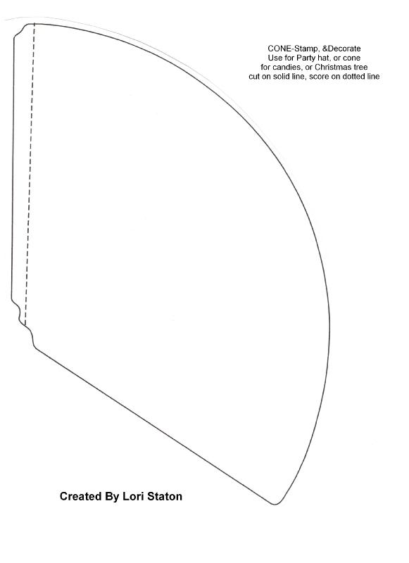 Cone Template pattern