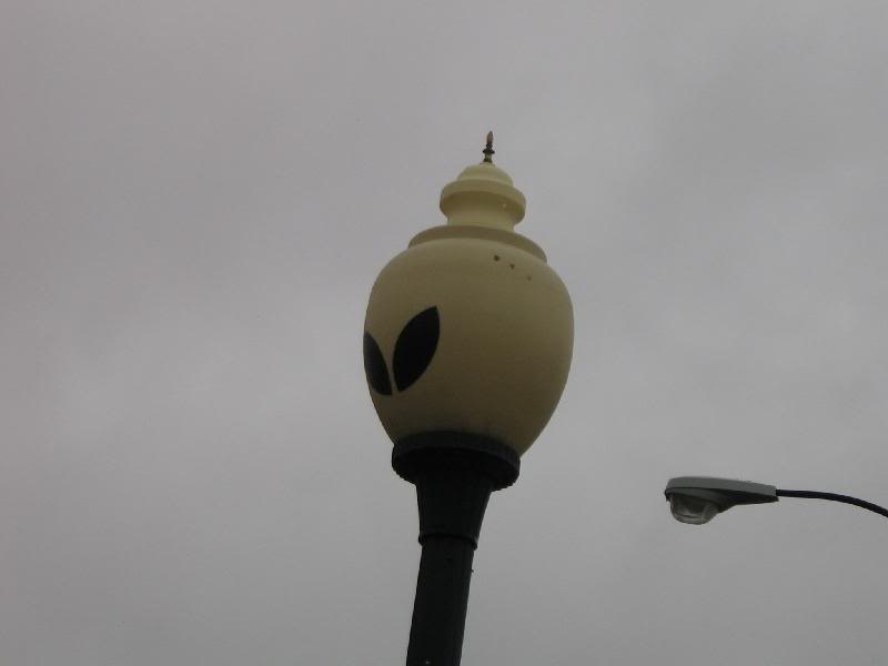 Roswell streetlight