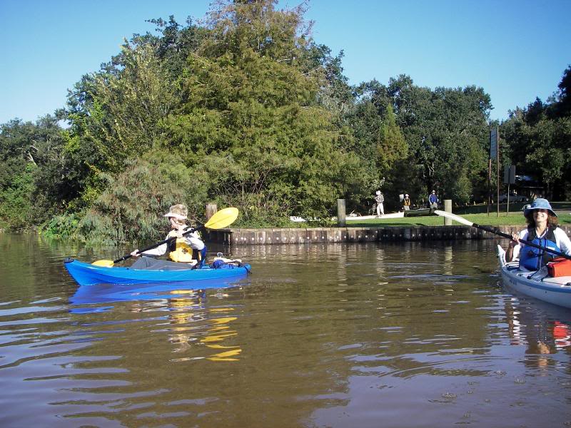 4. Leaving the boat ramp