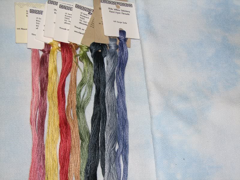 Blackbird Designs -- My Quaker House -- floss toss 4/5/...