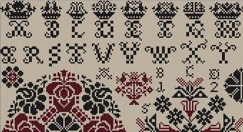 vierlanden mystery sampler 2006