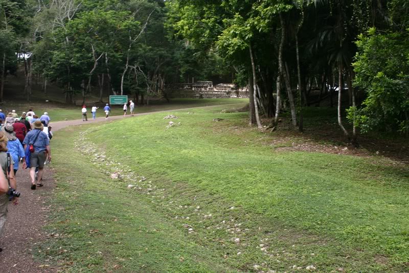 The last 1/4 mile to the site. it is steeper than it lo...