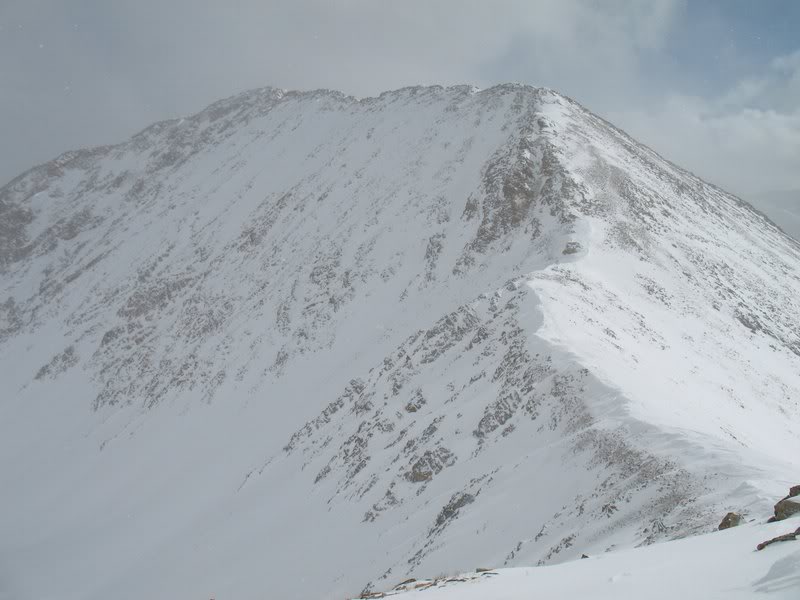 Ervin peak from the west