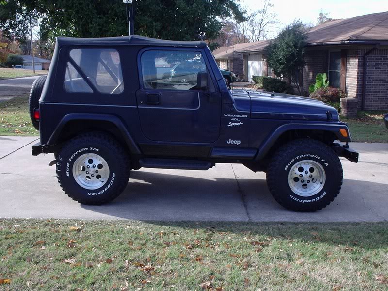 After lift and tires