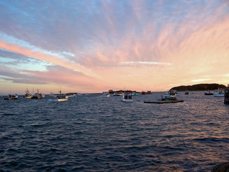 Sunset over the Atlantic