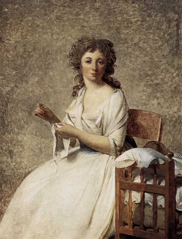 1791-1792 Madame Adelaide Pastoret by Jacques-Louis Dav...