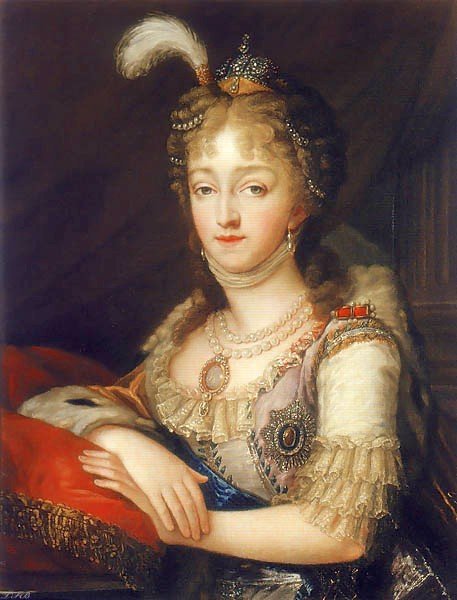 1798 Grand Duchess Elizaveta Alexeievna of Russia by El...