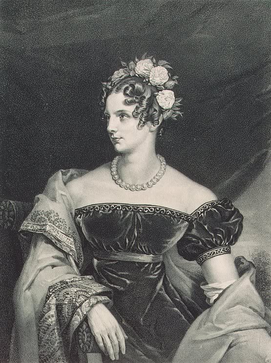 1820s Tsaritsa Alexandra Fyodorovna by Vladimir Ivanovi...