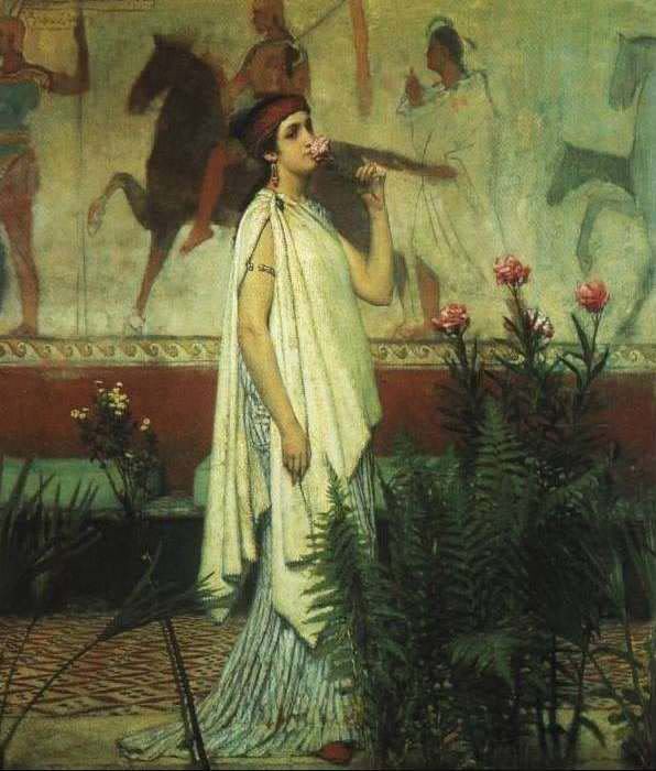 Alma-Tadema - A Greek Woman