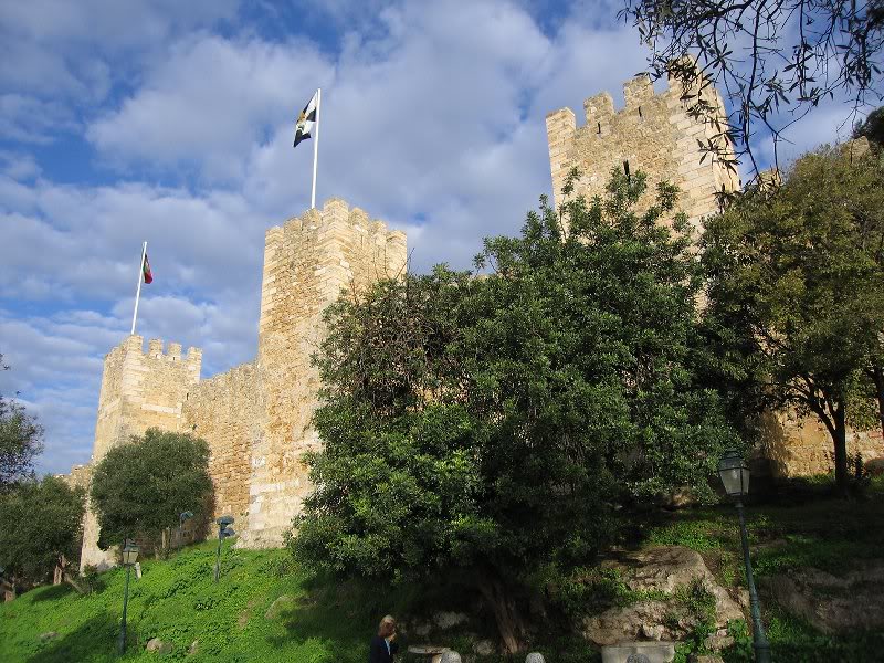 St.George Castle, Lisbon, Portugal