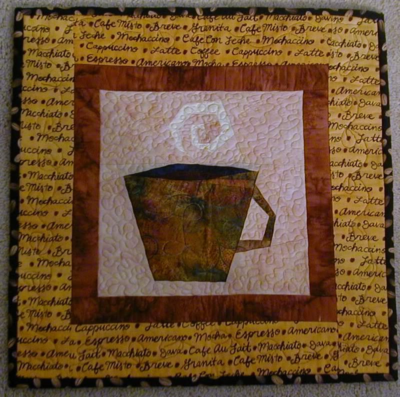 Di in TN -- Coffee Cup Wall Hanging