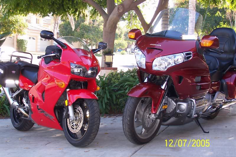 Two Hondas