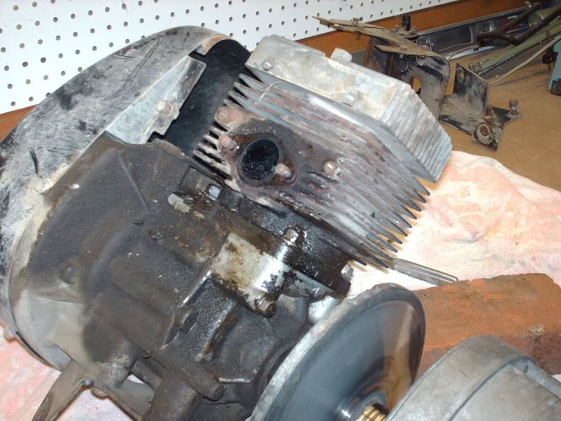 Exhaust and cooling shroud off