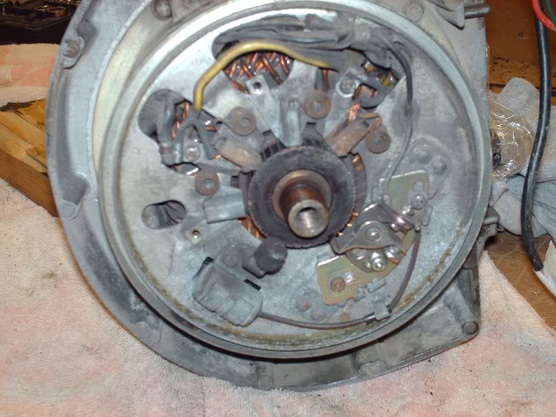 Internal alternator/star ter