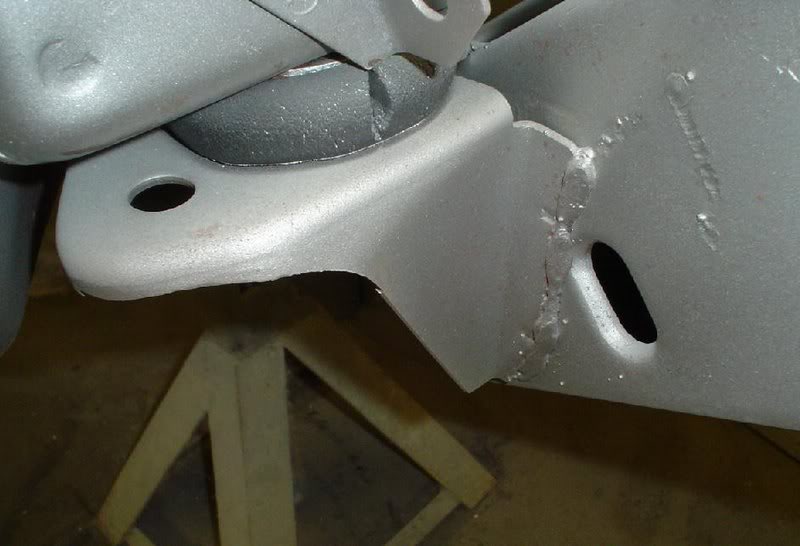 Subframe Detail (Passenger Firewall Base Mount) Origina...
