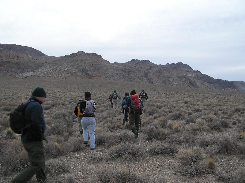 Heading towards a canyon access