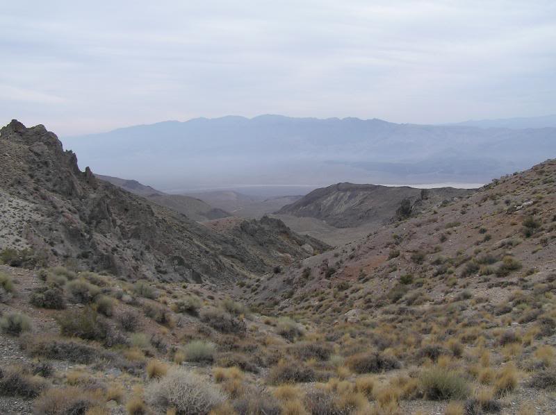 View towards Panamint Dunes