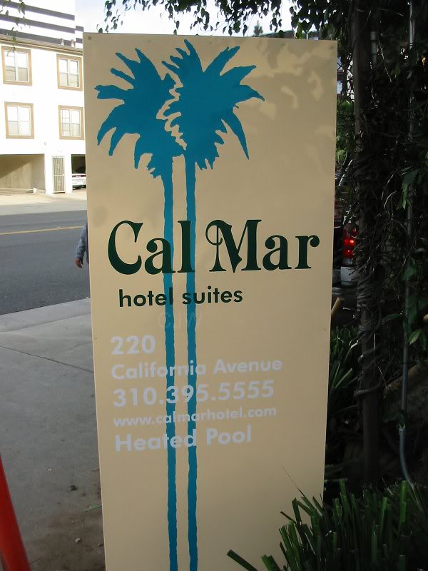 Cal Mar Hotel Santa Monica sign
