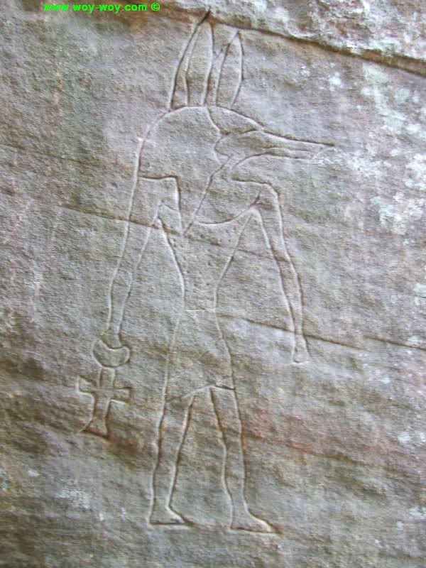 Dog Headed Egyptian figure