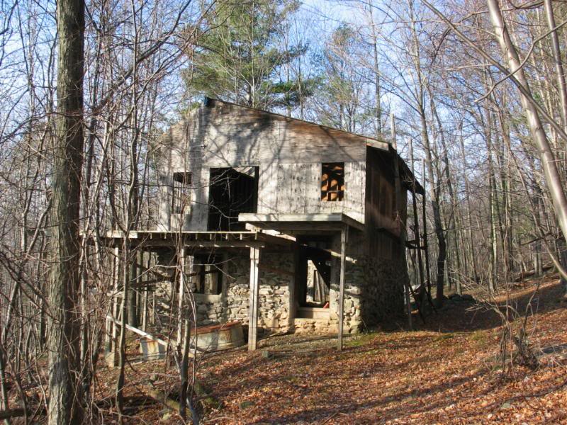 A bigger house that is unfinished