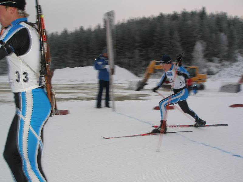 loppukurotus maaliviivalle