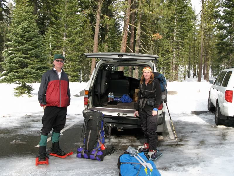 DAVE AND I JUST ABOUT READY TO GO.