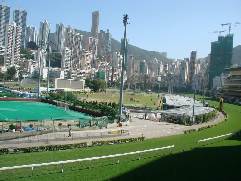 racetrack--but within the racetrack there are fields an...