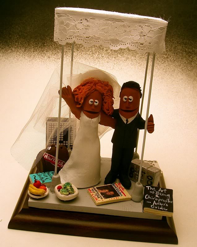 Cake Topper for a Jewish Wedding