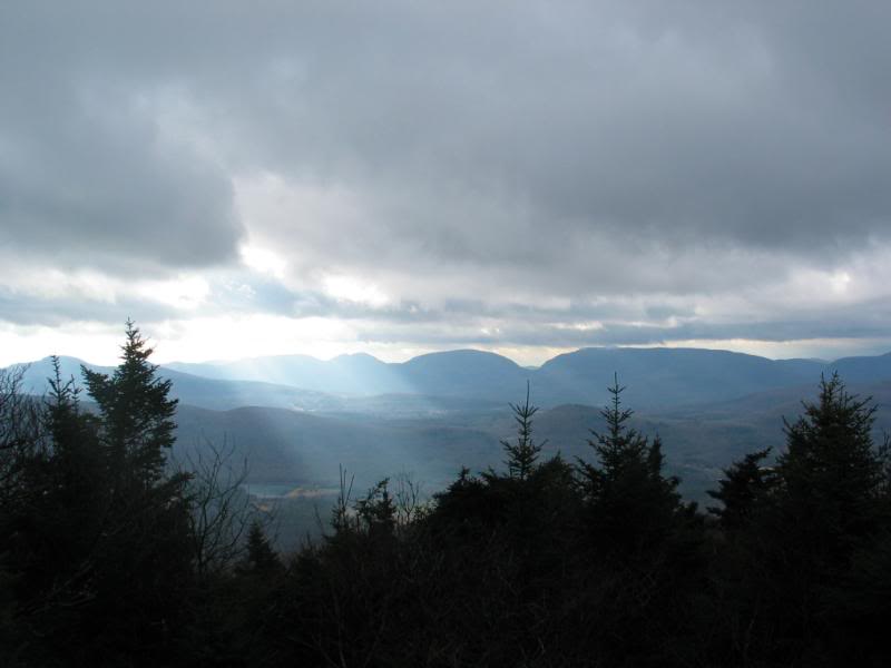The Devil's Path from the viewpoint on Black Dome