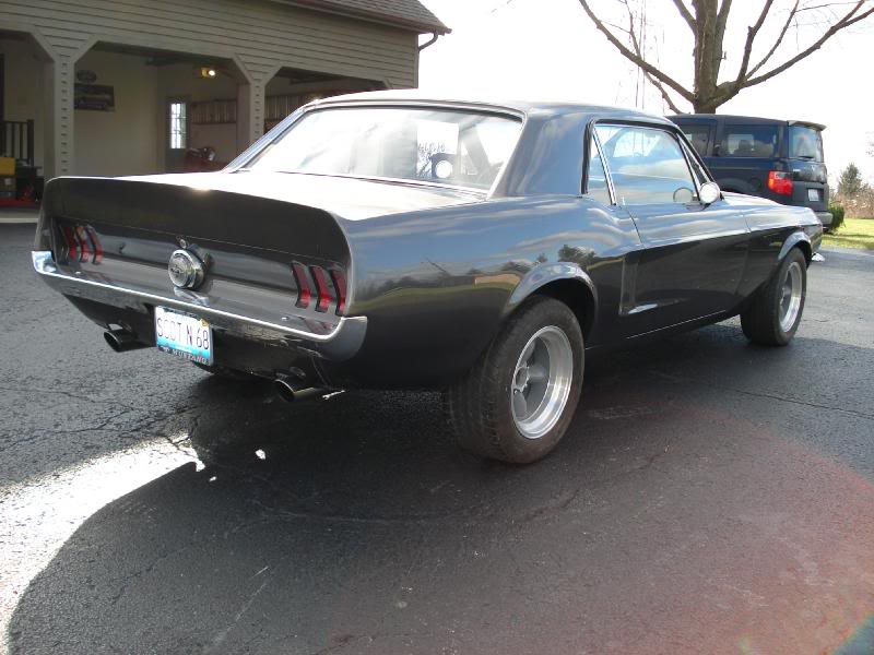 mustang right rear
