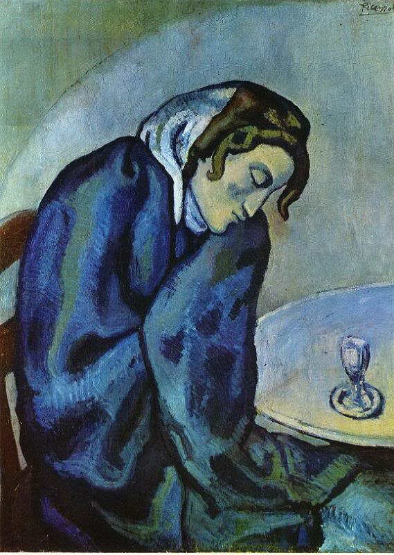 Femme ivre se fatigue. 1902. 80 x 62 cm. Oil on canvas....