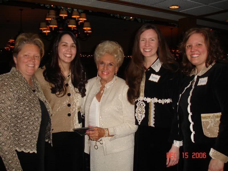 Faith, Liz, Reba & Jess w/ Val Setterholm - Val & her h...