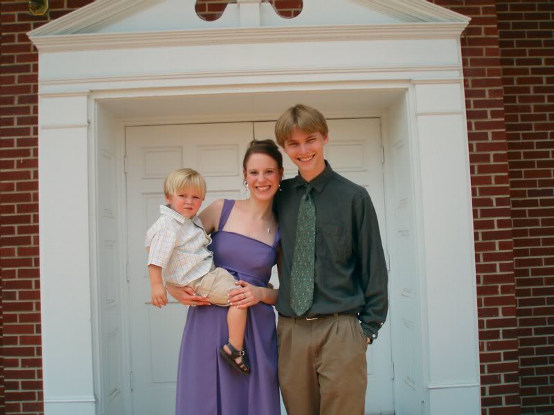 Posing for Greg and Kristen's wedding